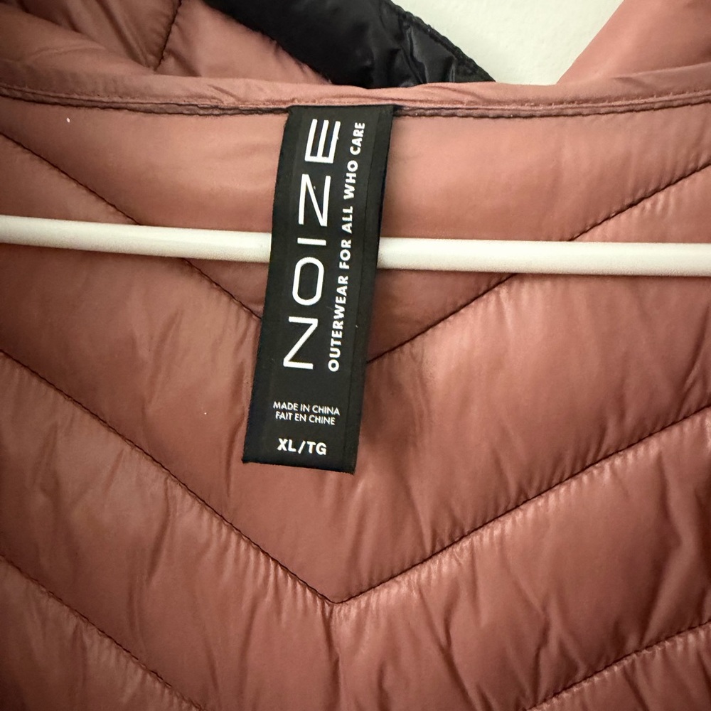Noize Black Puffer Jacket With Logo Patch - image 5